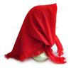 Tassel Shawl Square Scarf Breathable Wrap Shawls Solid Color Headcloth  Daily