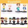 Очаровательный набор из 7 мини-фигурок Bts Tinytan с изображением Dynamite Bangtan Boys Для подарка и коллекции