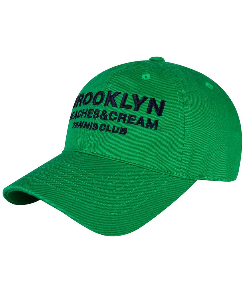 Кепка-бейсболка Bichiseuaenkeulim Brooklyn Tennis Club-Зеленая