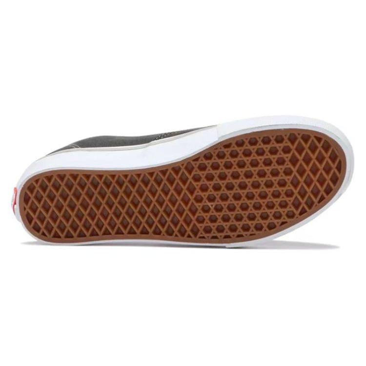 Vans Skate Authentic темно-серые белые кроссовки унисекс VN0A5FC8DGW