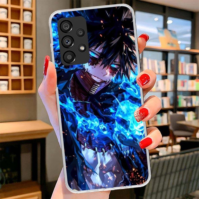 Чехол для телефона Dabi MHA My Hero A-Academy Для Samsung Galaxy A12 A22 A32 A52 A72 A02S Чехол для телефона Note 20 Ultra 10 S10 Plus A51 A71 A