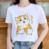 Fashion Women Ice Cream Print T Shirt Funny Casual O-neck Short Sleeves T-shirt Summer Female Tee Shirt