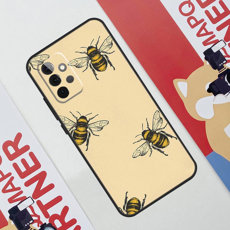 Чехол-соты с медом для Samsung Galaxy A53 A16 A26 A36 A56 A55 A35 A15 A52 A32 A12 A33 A13 A14 A34 A54 A17