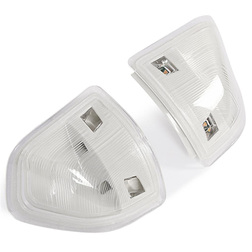 1 пара фонарей указателей поворота боковых зеркал с прозрачными линзами для 2011-22 RAM 1500 2500 3500