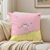 Cute Quirky British Cartoon KKetnipz Cushion Cover Pillowcase Antidustmite living Room Sofa Decor Cushion Room