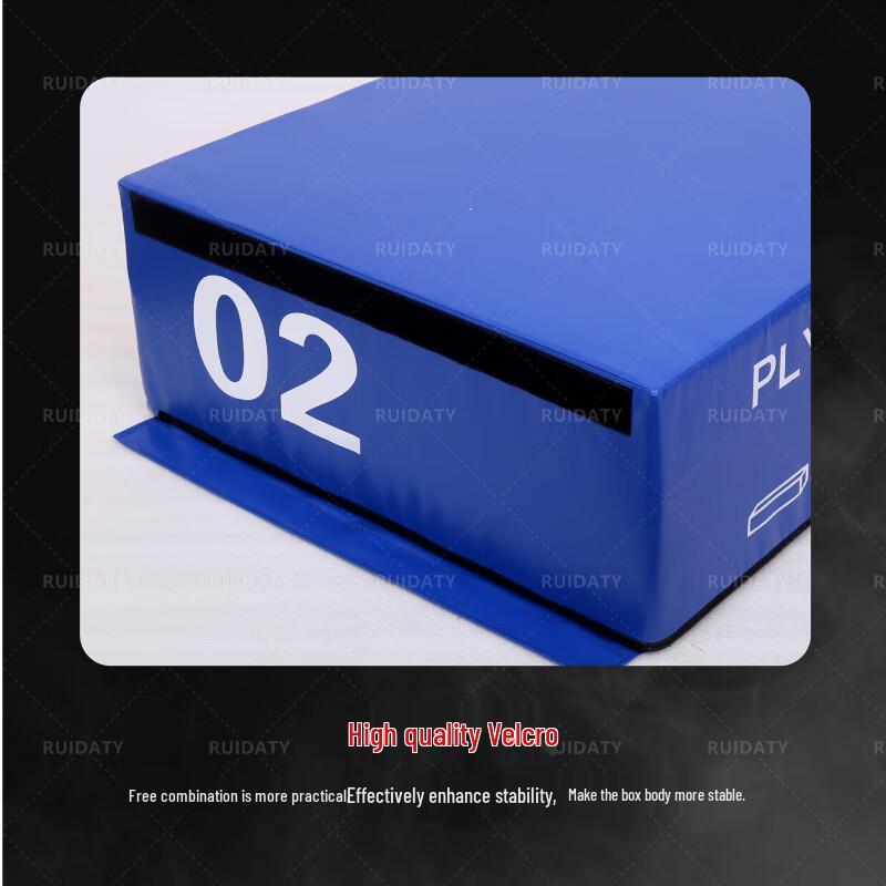 RUIDATY 4-in-1 Soft Plyometric Jump Box