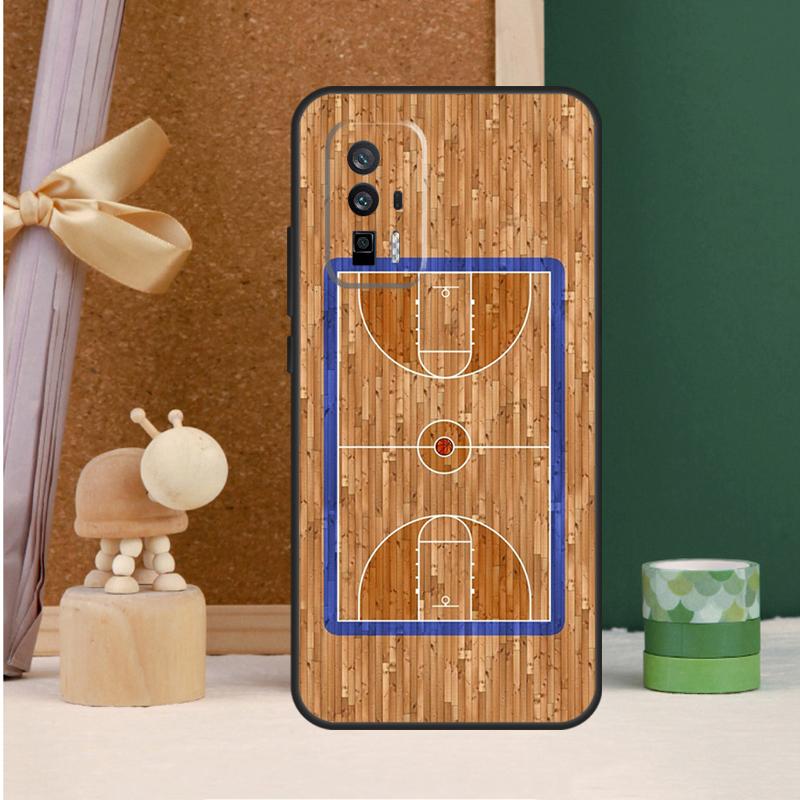 Чехол для телефона с баскетбольной площадкой для Xiaomi 17 Pro Max 13T 14T 15T 14 15 Ultra POCO F8 Ultra F7 F5 F6 X5 X6 X7 Pro