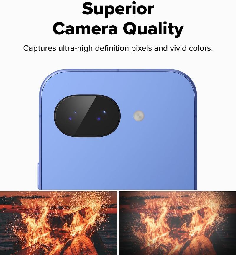 1-10 шт. для Google Pixel 10a Черное закаленное стекло Защитное стекло для камеры Задняя крышка Стекло для объектива 3D Изогнутые пленки для объектива для Pixel 10A
