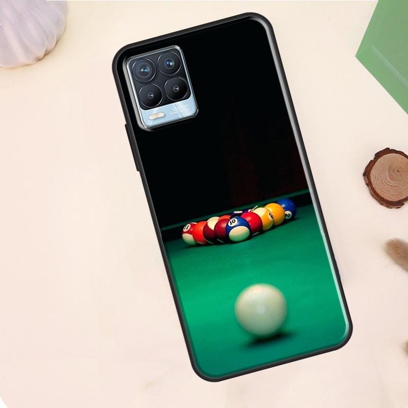 Sports billiards Case For Realme C63 C61 C65 C67 C75 C55 C51 C53 C35 C71 11 12 13 14 15 Pro Plus GT6 GT7 Pro