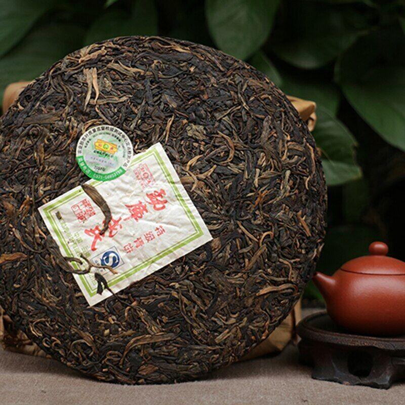 2007 год Mengku Rongshi Shen Puer Specialty Ching Bing 400 г сырой чайный пирог из пуэра