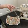 Niche Design Bag Women's New Versatile Handbag Tote Bag Jacquard Embroidery Shoulder Armpit Bag