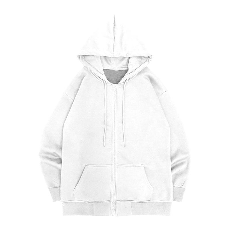 New Autumn and Winter Cardigan Zipper Sweatshirts for Men and Women, Hooded Spring and Autumn Couple Sports and Casual Tops