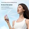 X699 Mini Handheld Fan: USB Rechargeable, High-Speed, Strong Wind, Pocket-Sized Portable Fan