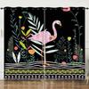 Curtain Cartoon Animal 3D Digital Printing Blackout Curtain Punching
