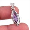 Natural Alexandrite Gemstone 925 Solid Sterling Silver Gift Pendant 1.25" J5Q88