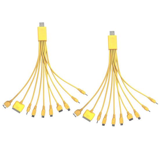 USB-кабель для передачи данных широкого применения, многофункциональный зарядный шнур, аксессуары для телефонов, зарядка