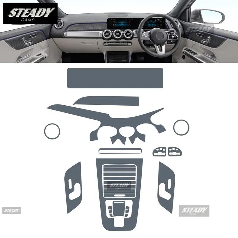 For Mercedes Benz EQB -202ar interior Center console transparent TPU Paint protective film Anti scratch sticker LCD screen