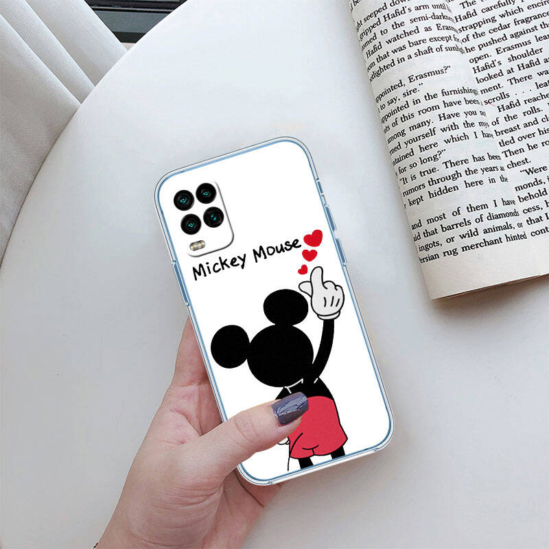 RT17 Min-nie Mouse Case for Motorola E7 G6 G7 G8 G9 Plus Power Play G10 G20 G04 E30 E40 E22 E20 E13 E15 G22 G23 G05 G75 G35 G55