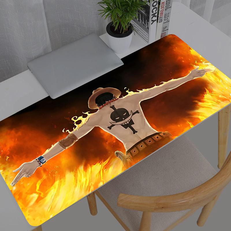 Mouse Pad One Piece anime XL Lockedge Large Gaming Accessories Computer Gamer Keyboard Mouse Mat Desk Mousepad For Csgo