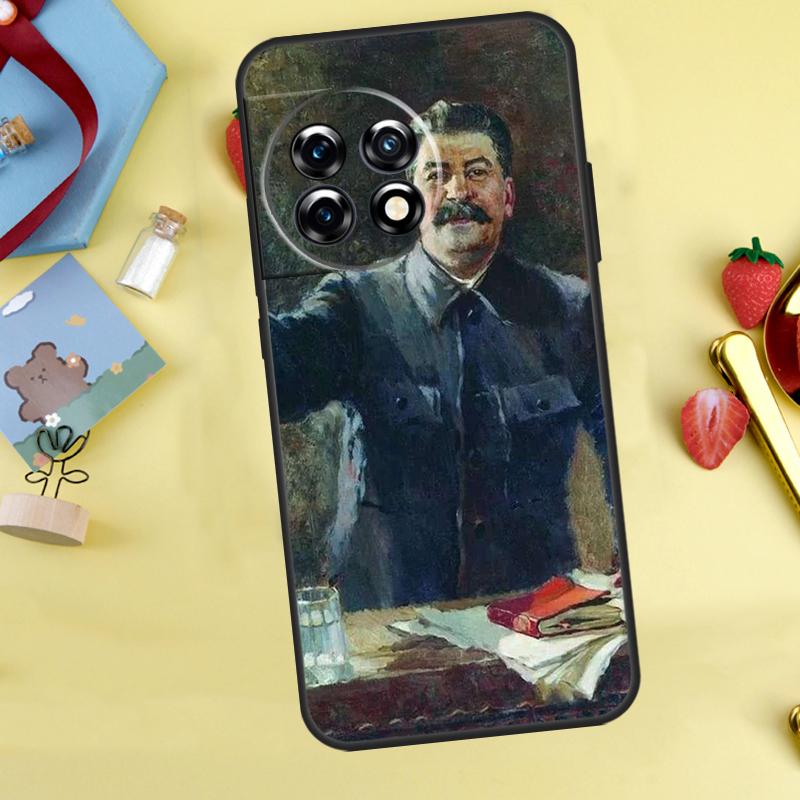 Russian Commander Stalin Case For OnePlus 15 13 12 11 9 10 Pro 13T 13R 12R 10T 8T Nord 5 CE 3 4 2 Lite N20 N30 Cover
