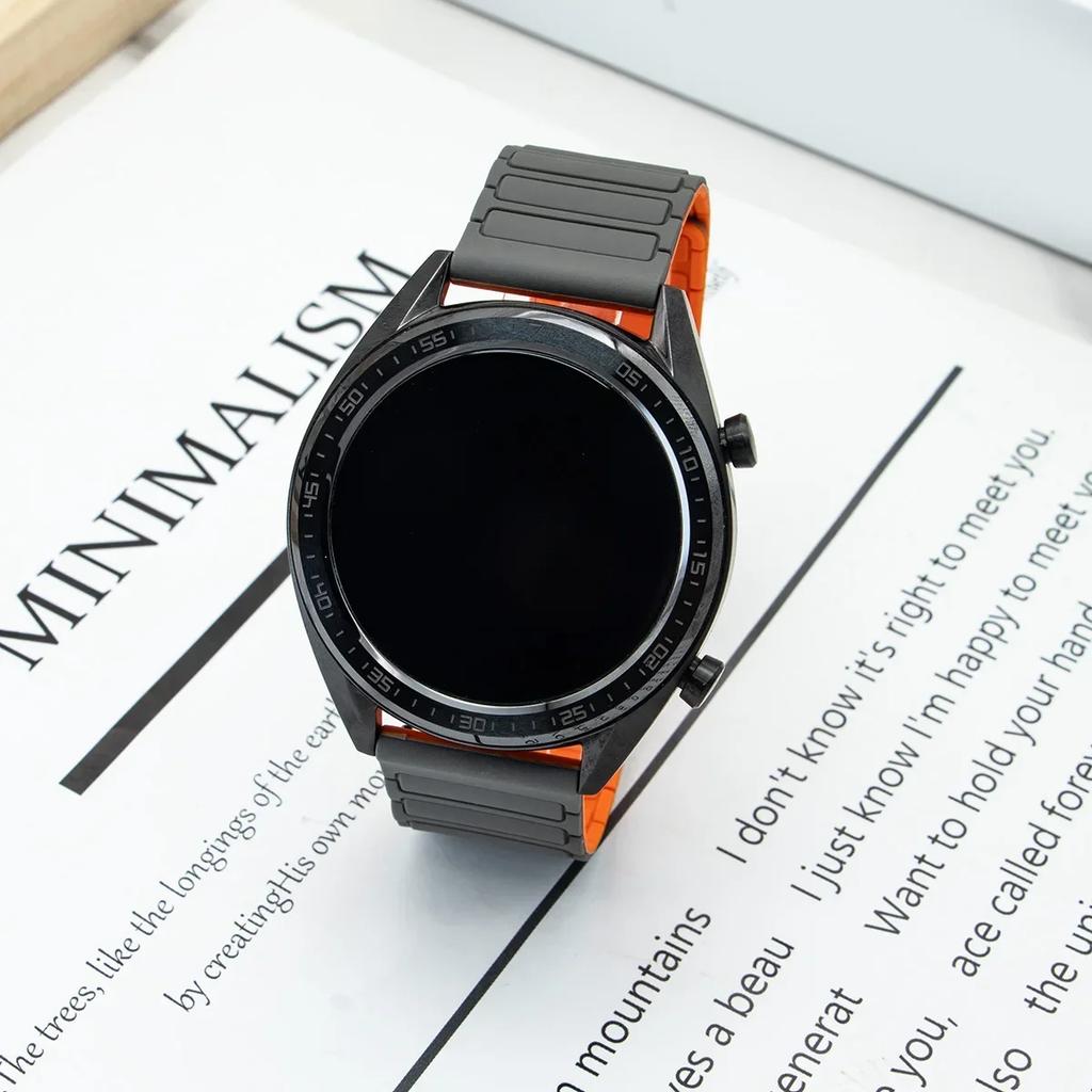 20MM 22MM Magnetic Silicone Strap for Samsung Galaxy Watch 7 FE 6 5 4 40/44mm Classic 5Pro Band for Huawei Watch 5 GT5 Pro 46MM