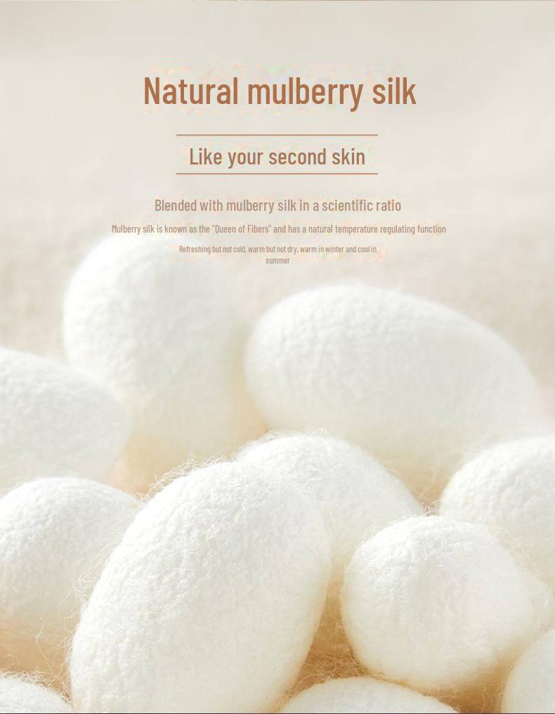 Брюки из шерсти и шелка с высокой талией: Подарочная коробка с теплыми осенними леггинсами для мужчин и женщин