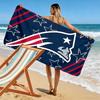 Пляжное полотенце с принтом New England Patriots, большое, мягкое, быстросохнущее, для пляжа, кемпинга, плавания