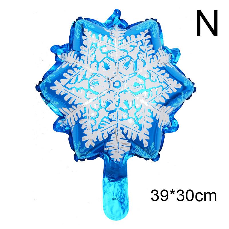 Рождественские воздушные шары из алюминиевой пленки, мини-мультяшные украшения для вечеринок