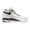 Nike Flight Legacy Forbidden Ground Anti Slip Wear Resistant Mid Top Vintage Basketball Shoes Men's White Brown BQ4212-102(Team864-)