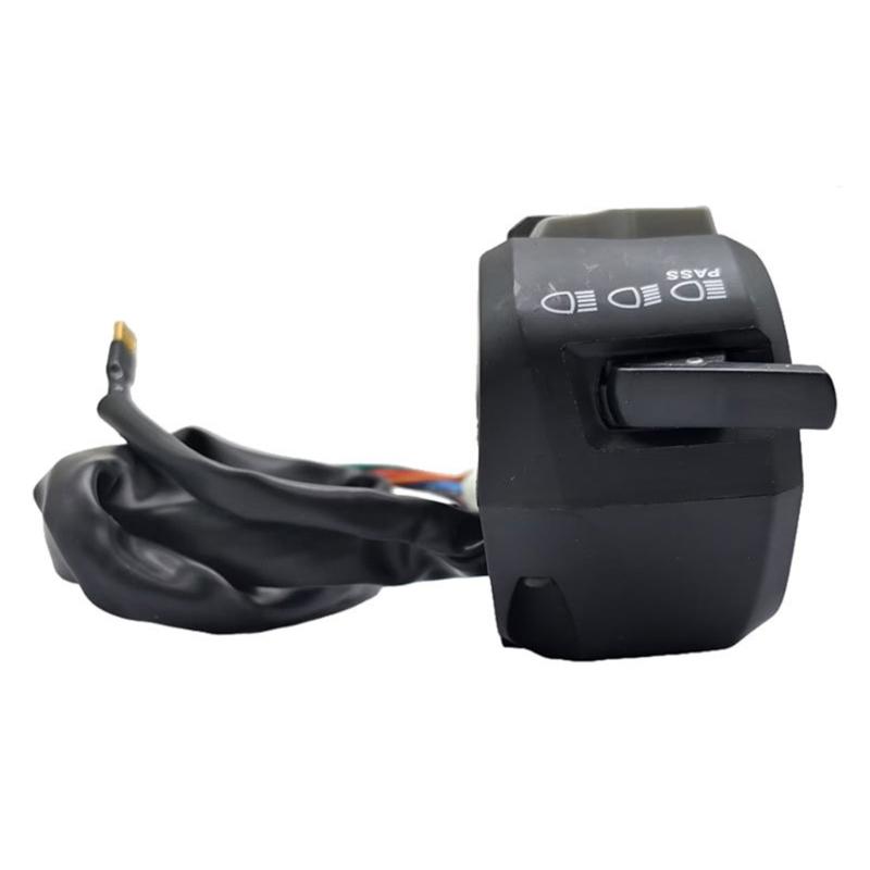 Motorcycle Multifunctional Handlebar Switch Easy to Install Motorcycle Switch Assembly Motorcycle Accessories for Bike 
