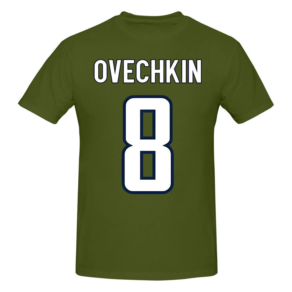 Funny Alex Ovechkin 8 Unisexs Printed Tshirt Unisex T Shirtplus Size