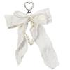Pearls Bows Keychain Bag Charms Car Keyrings Bag Charms Accessories for Purse Backpack Decorations Valentines Day Gifts