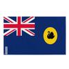 Drapeau - Australie-Occidentale - 120 X 180 Cm - Polyester - Impression Recto/verso - Œillets En Fer