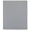 136206 vidaXL Drap-housse Jersey Gris 160x200 cm Coton