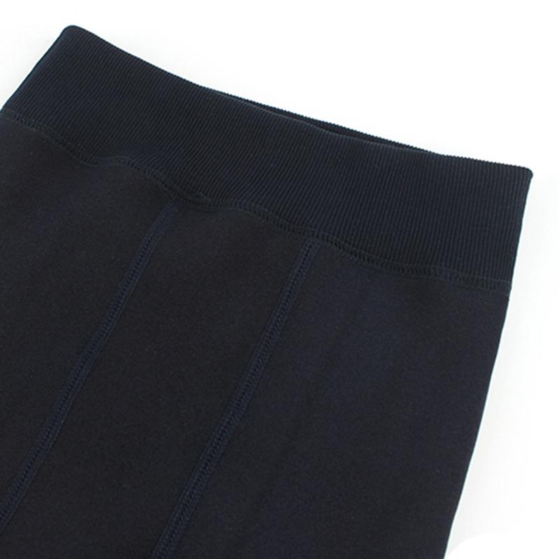 Толстые теплые бесшовные леггинсы из кашемира