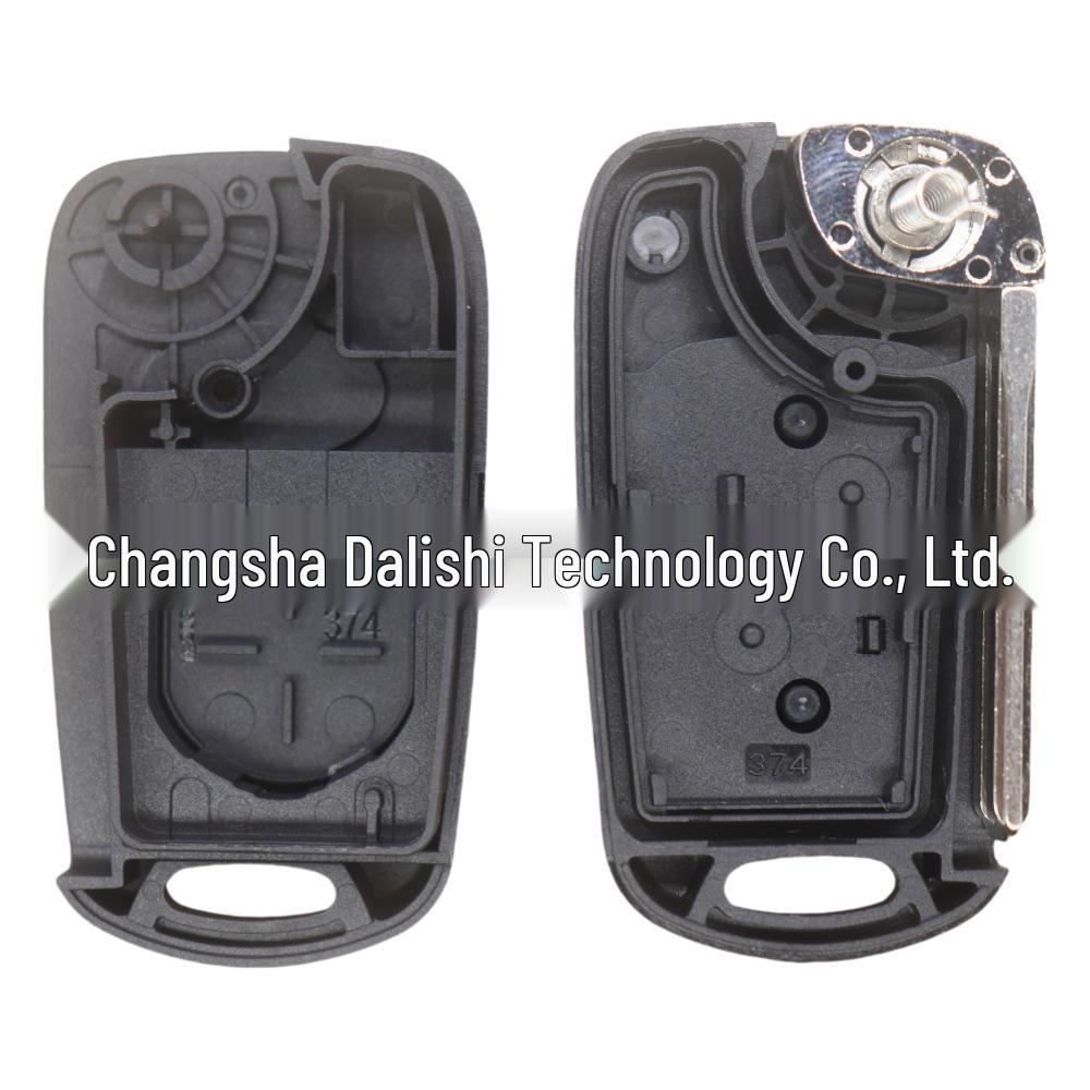 Корпус выкидного ключа Hyundai Solaris HS HC KRS KRX - Без логотипа