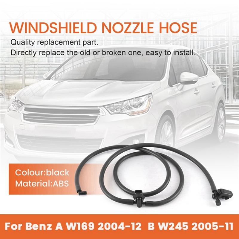 A1698600492 Новая форсунка омывателя лобового стекла Шланг-жиклер Для Mercedes-Benz A W169 2004-12 / B W245 2005-11 Без подогрева