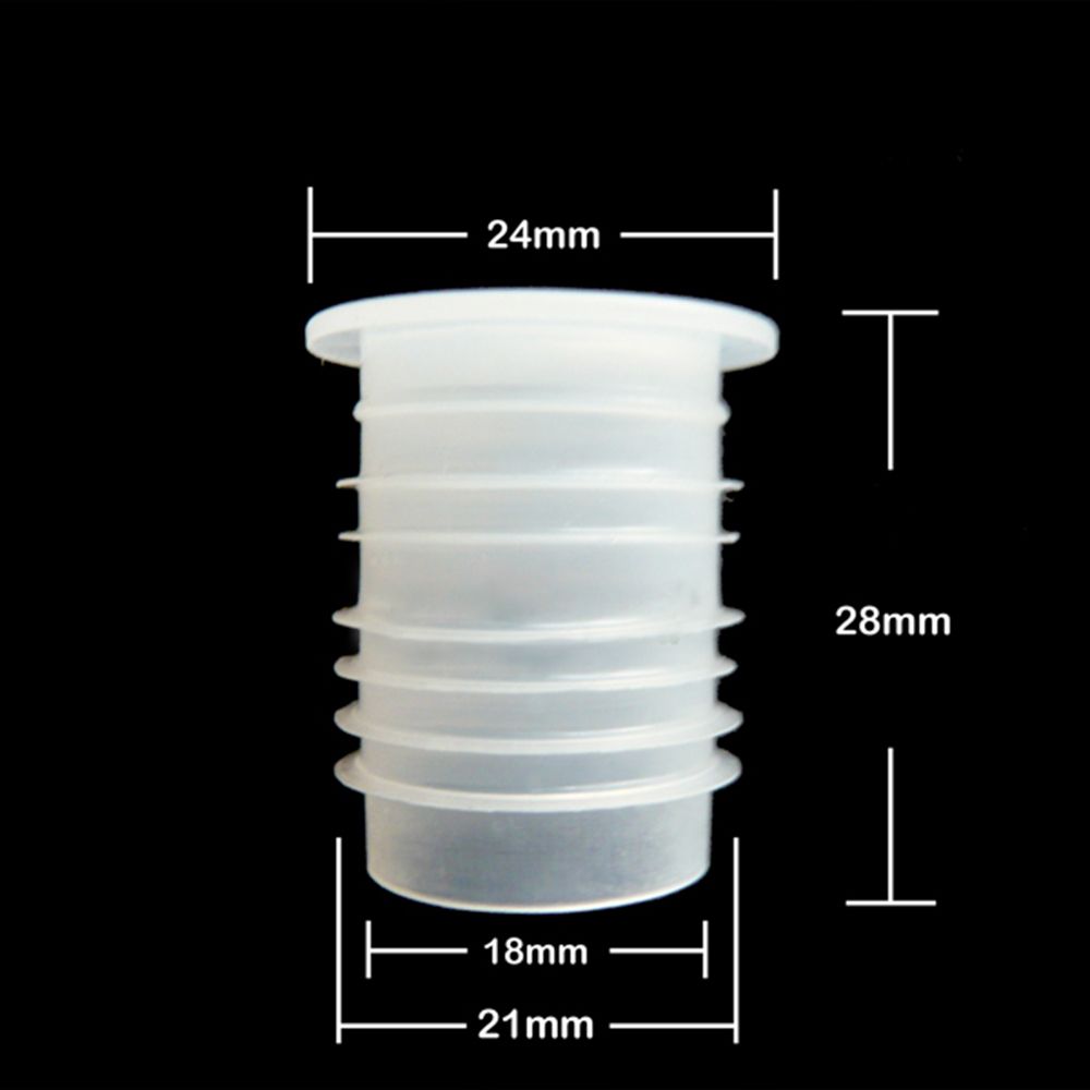 Beer Wine Bottle Cap Grade Plastic Stopper Beer Bottle Stopper Plug Plastic PE Caps 7 Screws 10 Pcs