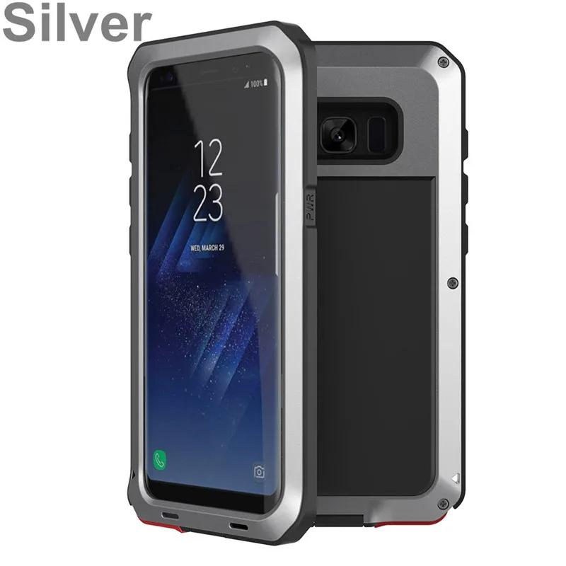 Роскошный металлический противоударный чехол-броня Doom Armor для Samsung Galaxy S7 S8 S9 S10 S20 Plus Note 9 10 Plus Edge