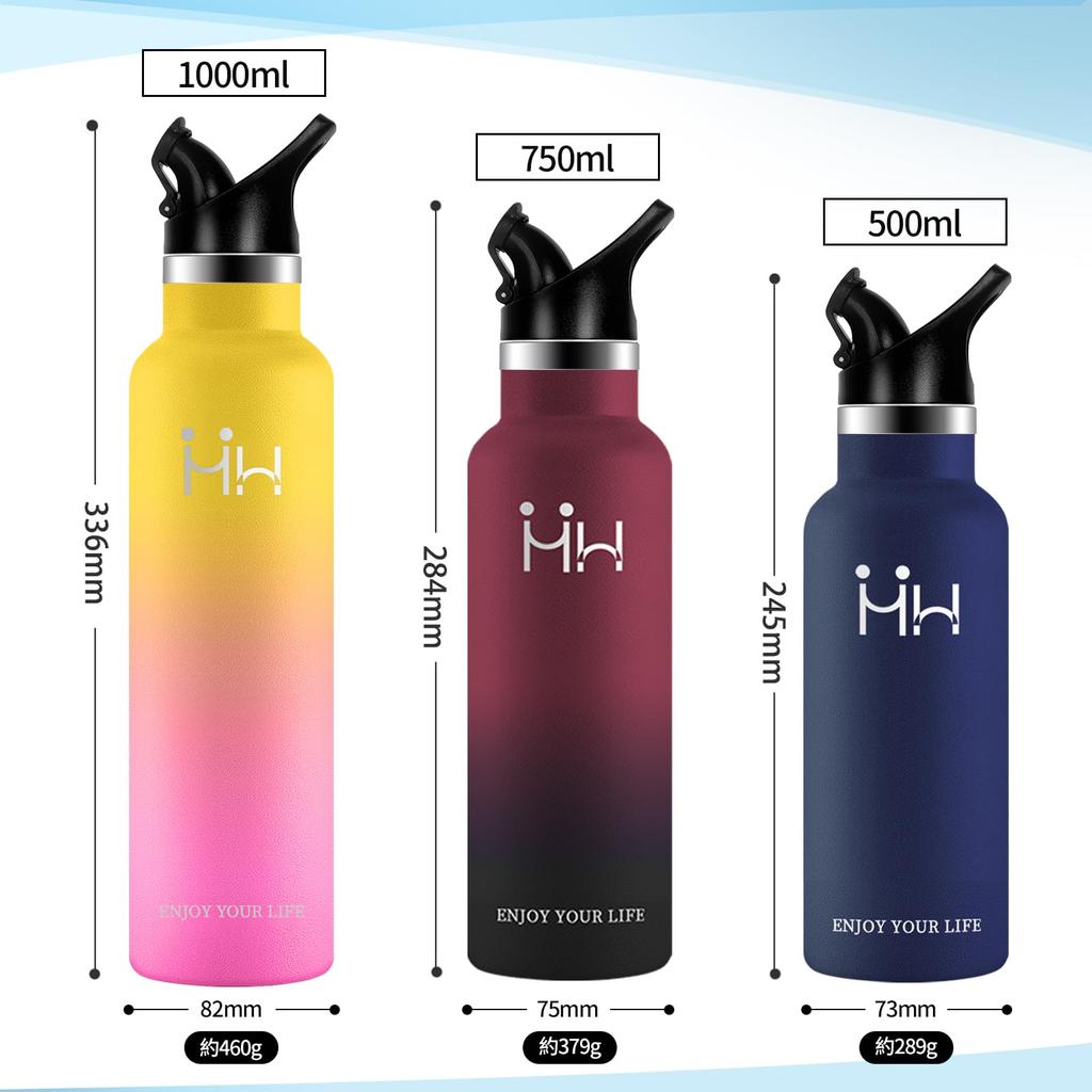 Термос с вакуумной изоляцией для нагрева воды, холода, большой, 1 литр, прямой доступ к воде, легко к легкому, менее, совместимый с легким, устойчивый к пятнам [ASAKA]