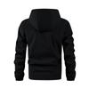 Men'S Loose Jacket Fashionable Multi Pocket Hooded Jacket