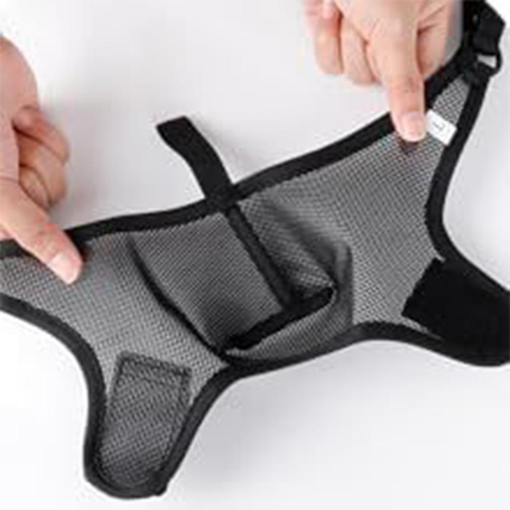 Намордник для собак - Мягкий сетчатый намордник для больших, средних и маленьких собак - Дизайн с передним отверстием, дышащий, регулируемый, кусающий и очищающий, собачья пасть