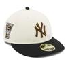 New Era LP 59FIFTY Cap MLB New York Yankees NY White SIDE PATCH ONSPOTZ Exclusive and 59FIFTY Side Patch Low Profile Hat Perfect for Outfits Popular