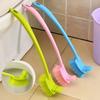Plastic Curved Long Handle Toilet Brush Toilet Cleaning Multi-purpose Brush