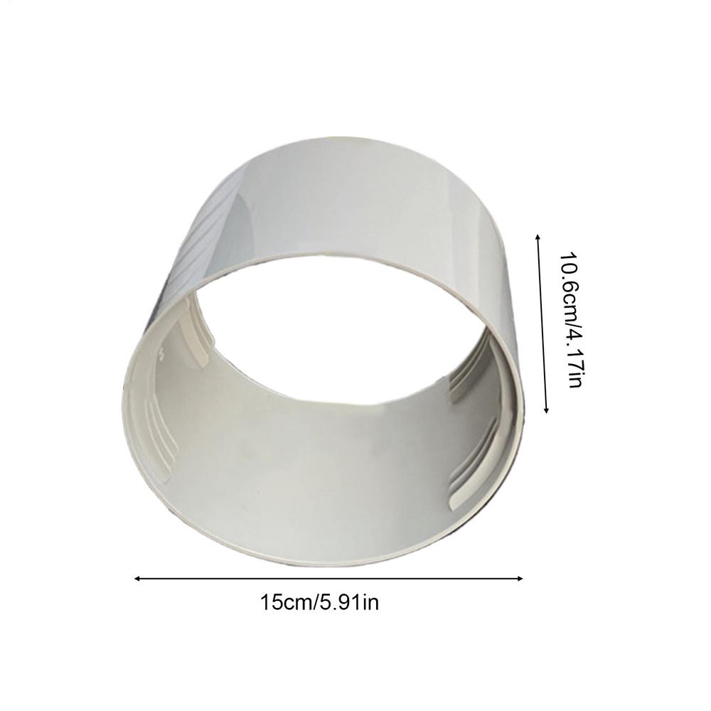 1.9 Inch Vent Tube Interface Adapter AC Exhaust Hose Coupler Portable Air Conditioner Hose Connector For Window Home Workplace