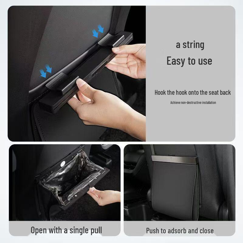 Магнитный светодиодный мусорный пакет для заднего сиденья Tesla