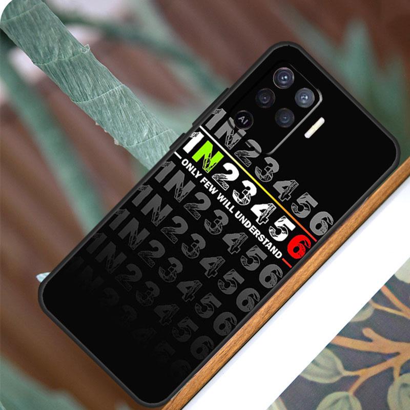 Motorcycle Gear For OPPO A57 A57S A77 A5 A9 A53 A52 A72 A96 A76 A16 A54 A74 A94 A38 A58 A78 A15 A17 Case