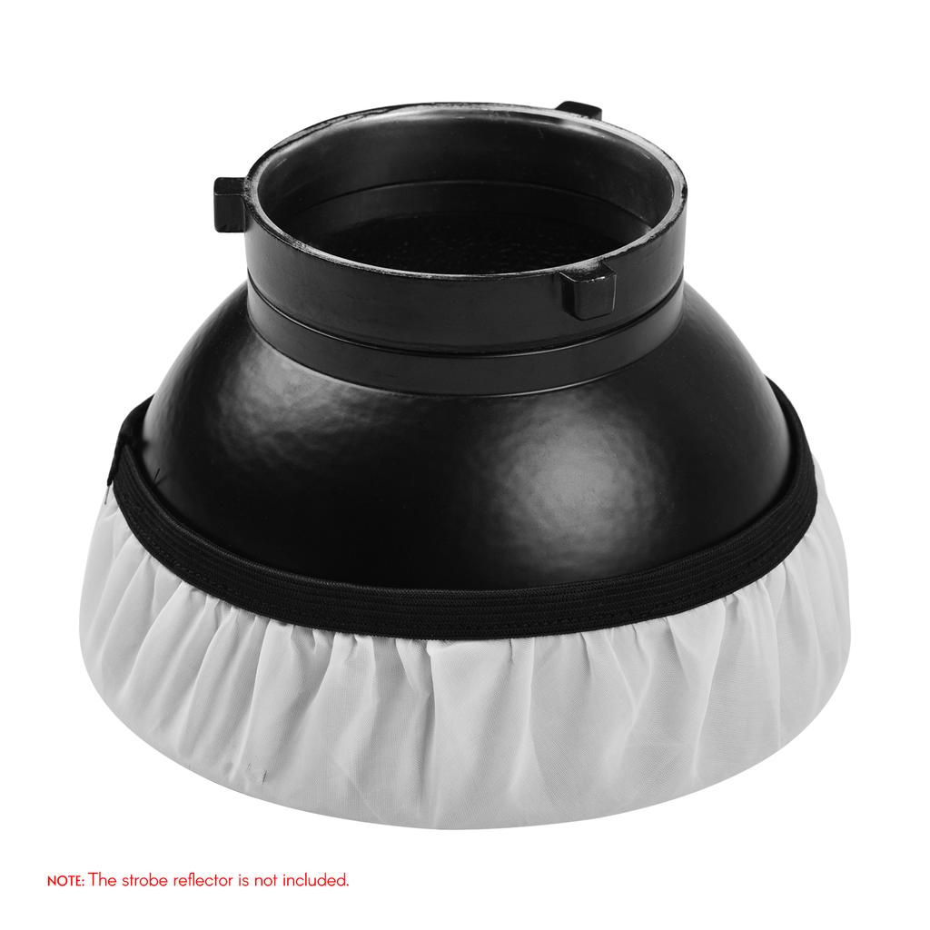 7 дюймов 180 мм Мягкий рассеиватель Носок Студийный стробоскоп Отражатель Искрящиеся отражатели Носок-рассеиватель для портретной и предметной съемки
