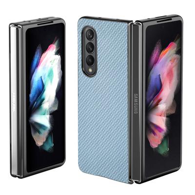 Модный Роскошный Складной Защитный Чехол Для Samsung Galaxy Z Fold 4 5g Fold4 Fold3 Fold2 Fold 3 2 Zfold4 Чехлы из Углеродного Волокна