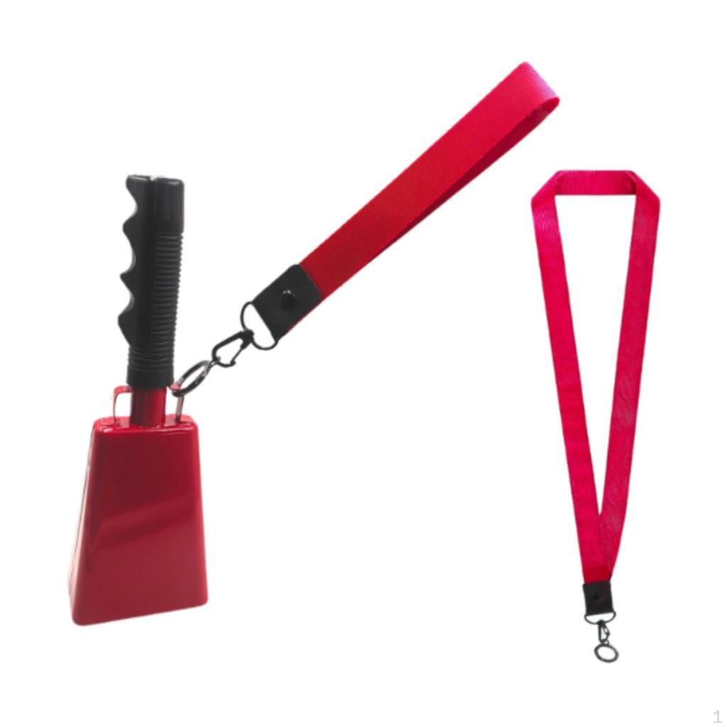 Колокольчик для коровы, звонок для подбадривания, декоративные музыкальные инструменты, шумовой генератор, громкий для рождественского спорта